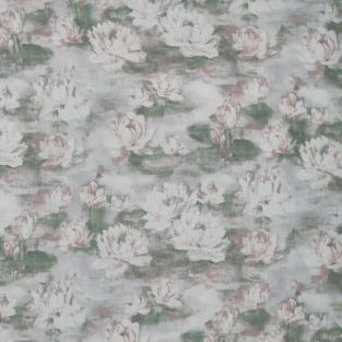 Prestigious Lilypad Peach Blossom Fabric